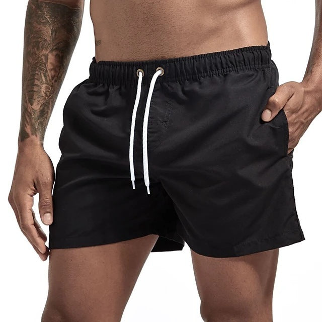 Casual Candy-colored Men's Beach Shorts