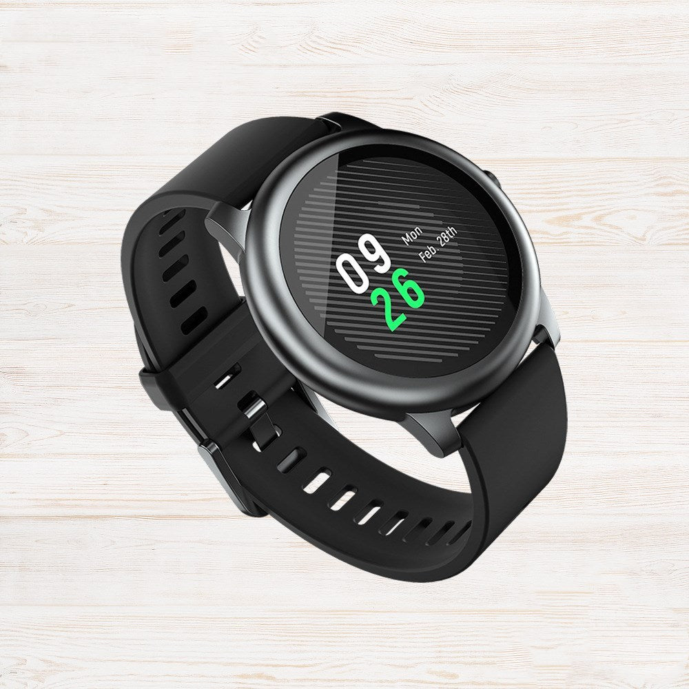 Heart Rate Monitor Waterproof Solar Smart Watch