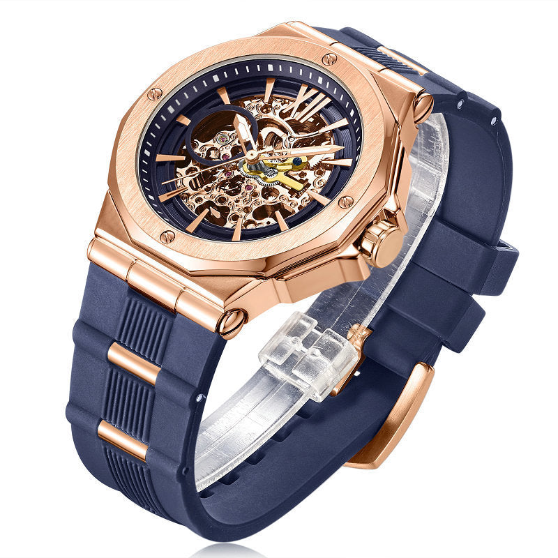 Automatic hollow male waterproof mechanical watch