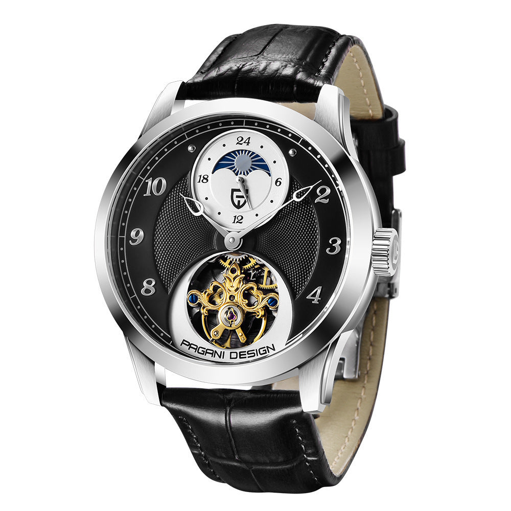 Automatic fashion waterproof tourbillon watch