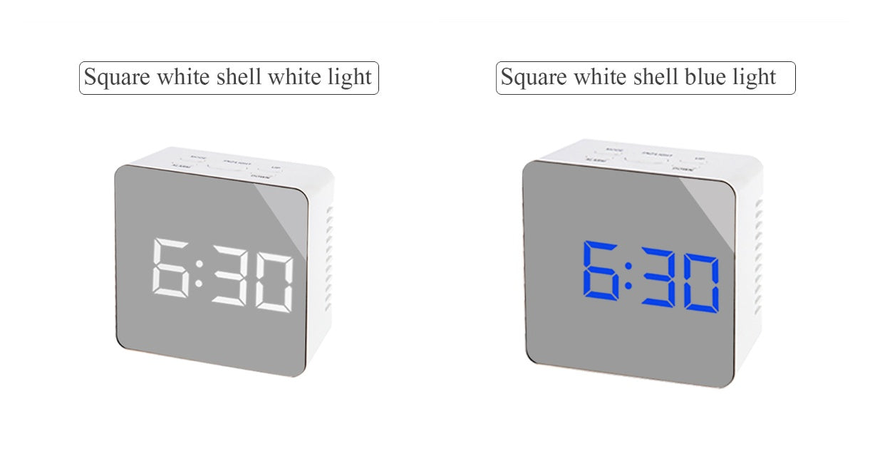 Digital LED Multi-Function Mirror Clock