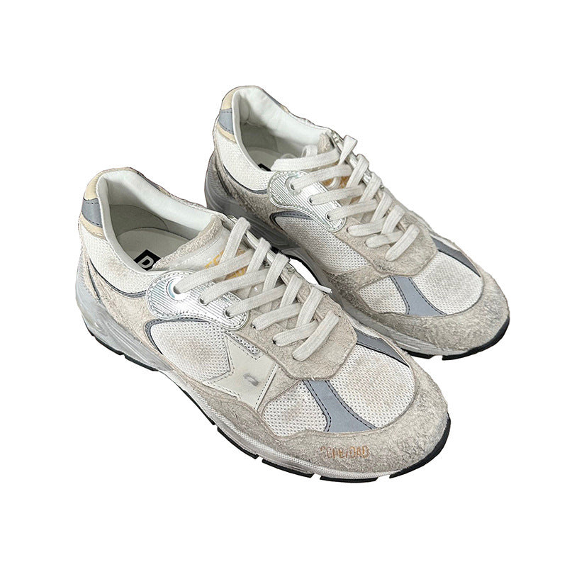 XINGX Old Men And Women Platform Mesh Surface Casual Sneaker