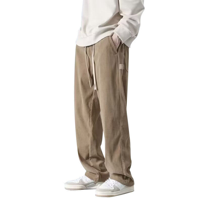 American Retro Corduroy Drooping All-matching Casual Pants