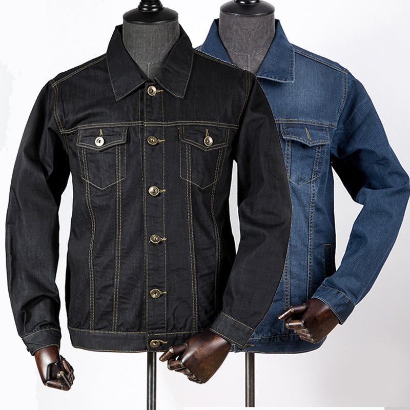 Black Denim Jacket Men's Jacket