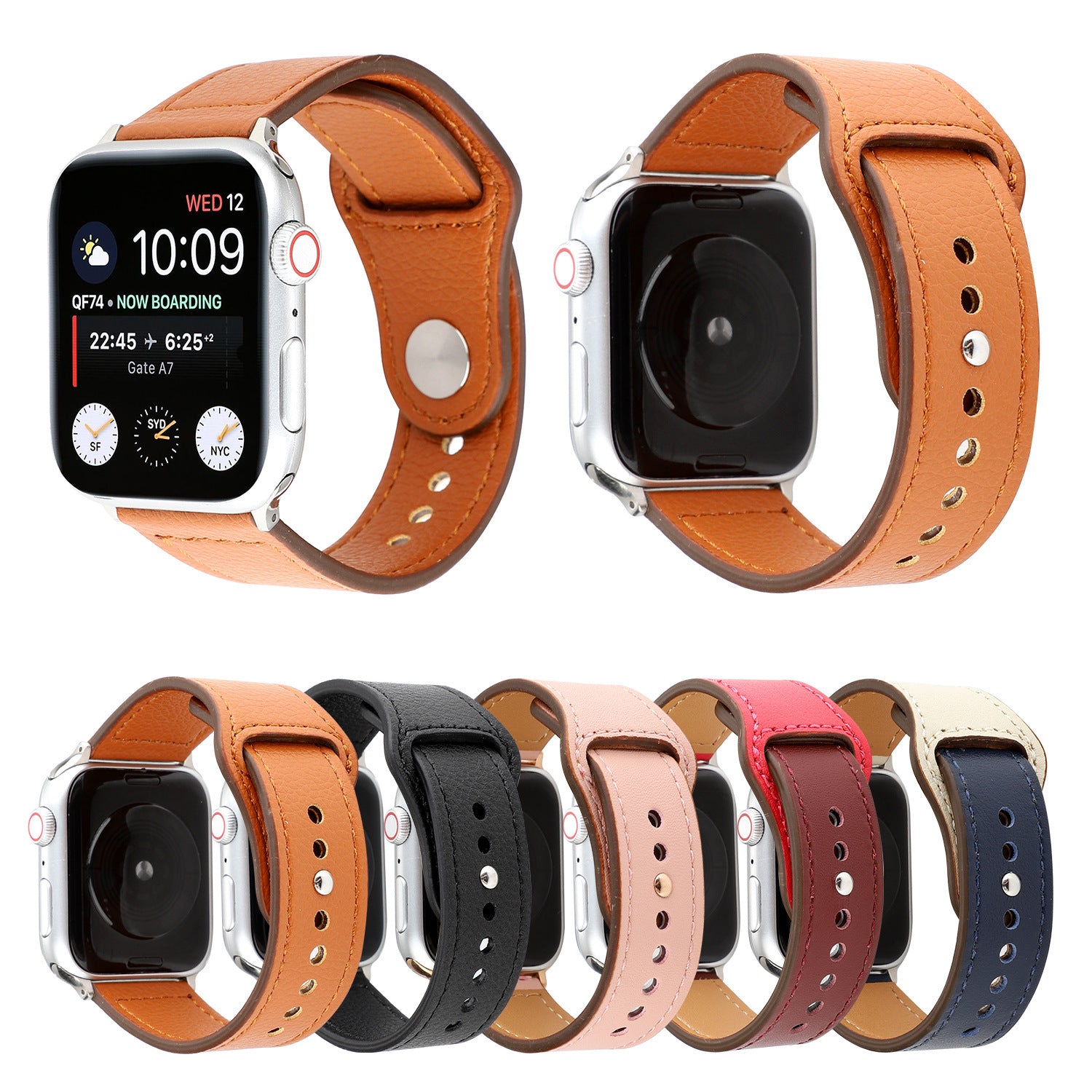 Compatible with Apple, Iwatch sports leather strap