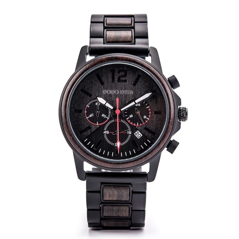 DODO DEER Explosive Wood Men's Watch