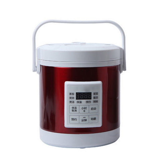 12V 24V Mini Rice Cooker 1.6L Car Truck Electric Hot Soup Rice Cooker