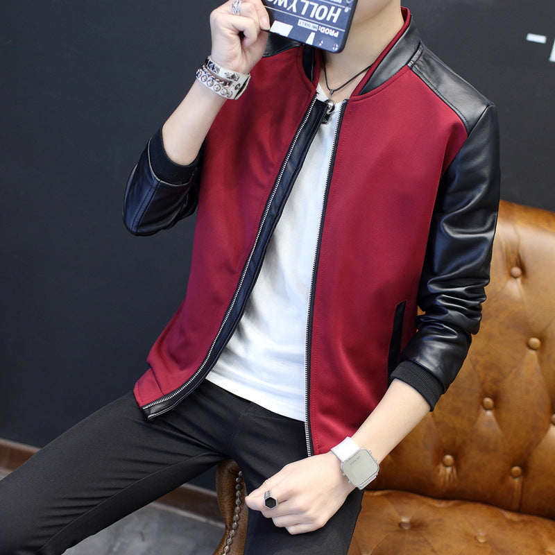 Autumn And Winter New Men's Leather Jackets