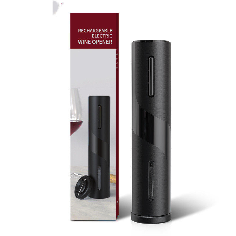 Rechargeable Electronic Bottle Opener with Tulip Wine Aerator and Pourer