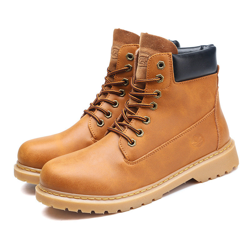 High-top Lace-up Women's Short Boots Martin Boots