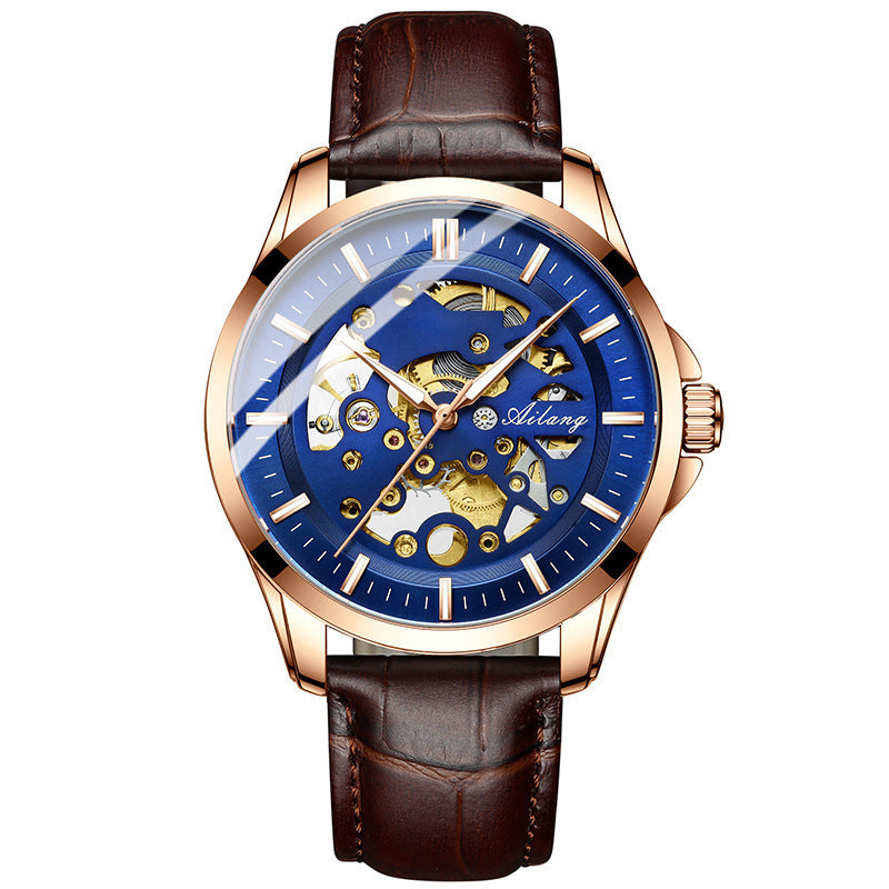 Automatic Mechanical Watch Hollow Watch Waterproof