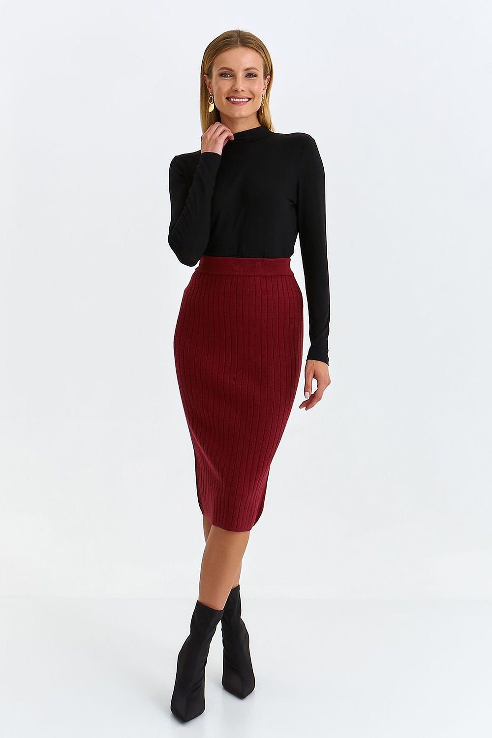 Skirt Model 185630 Top Secret Women Skirt