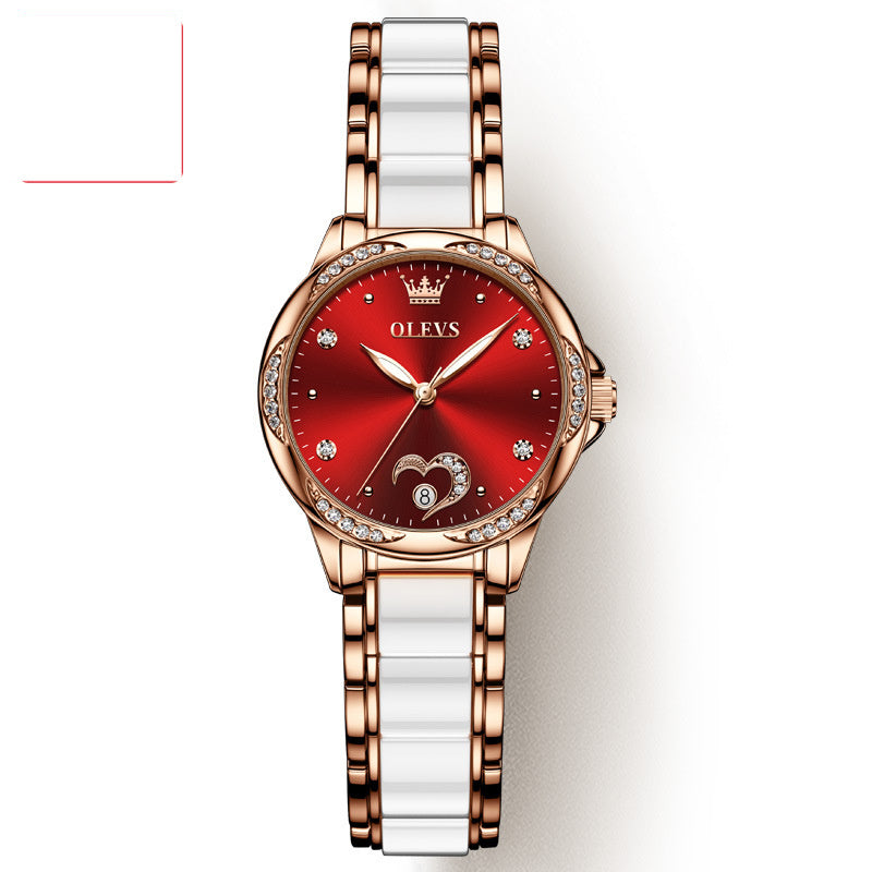 Fashion Automatic Mechanical Waterproof Ladies Watch