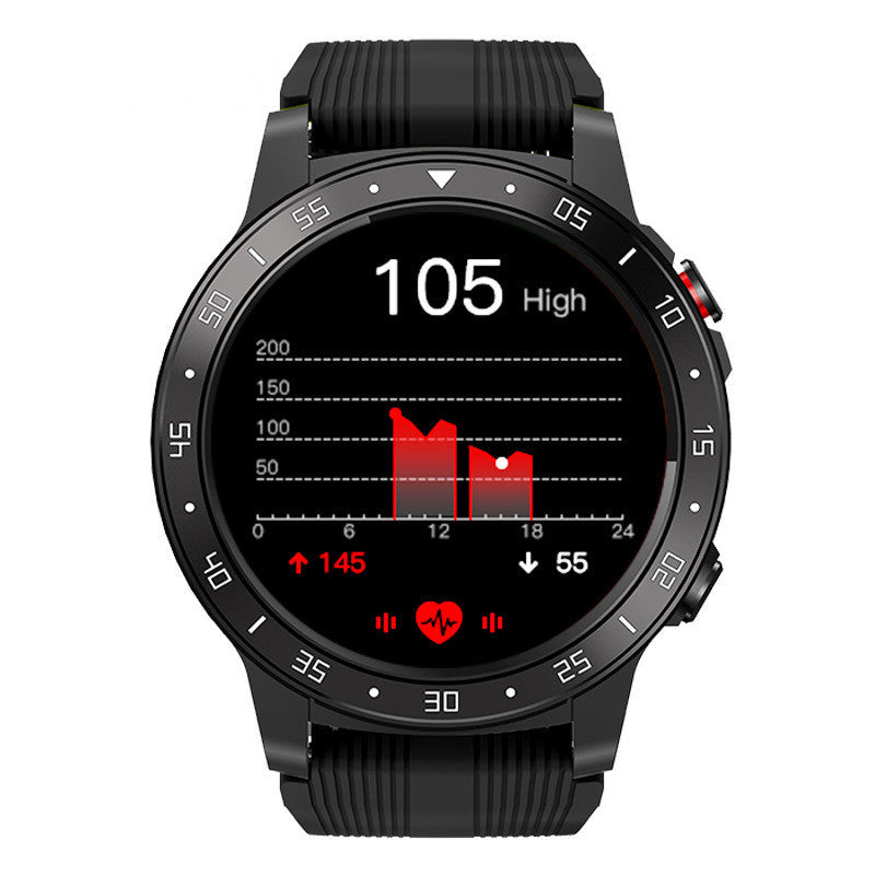 Heart Rate Blood Pressure Barometric Compass GPS Watch