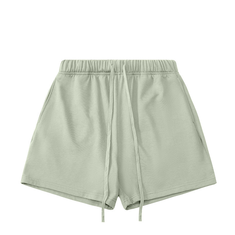 425g Heavy FOG Color Series Basic Style Shorts Loose Street