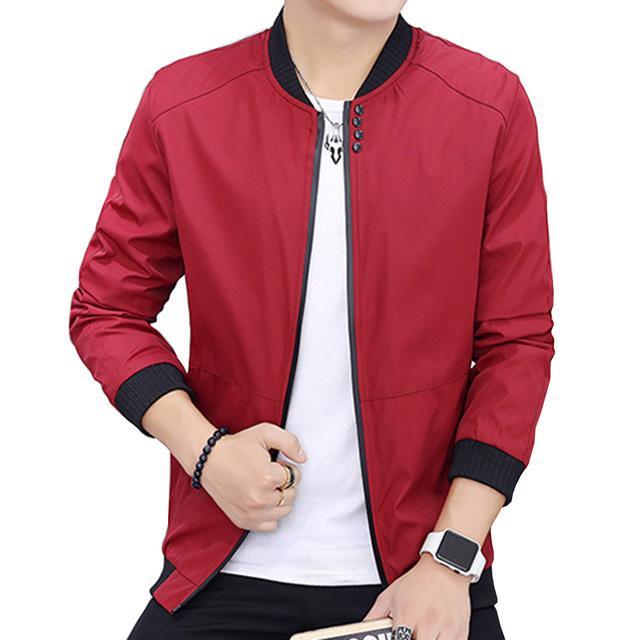 New Arrival Spring/Autumn Slim Fit Men's Jackets