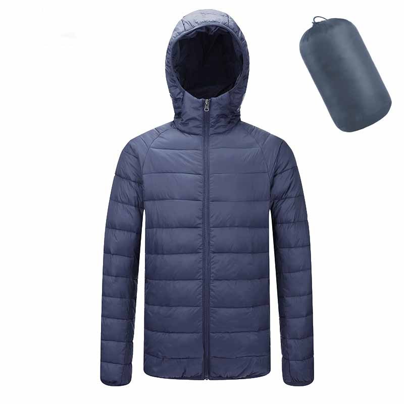 Fashion Men's Thick Hooded Cotton Jacket