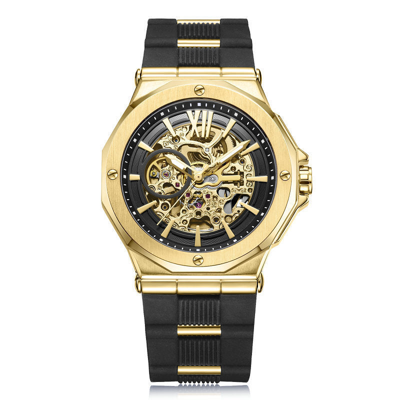 Automatic hollow male waterproof mechanical watch