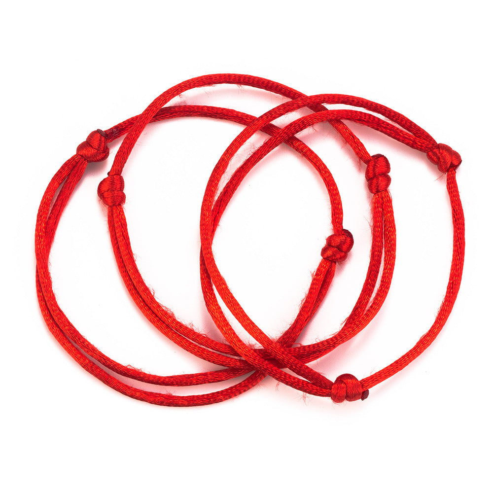 Hand-woven This Animal Year Red Rope Bracelet