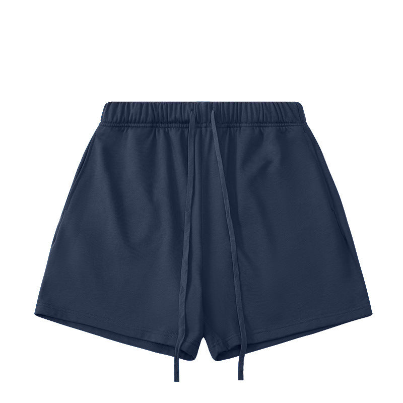 425g Heavy FOG Color Series Basic Style Shorts Loose Street