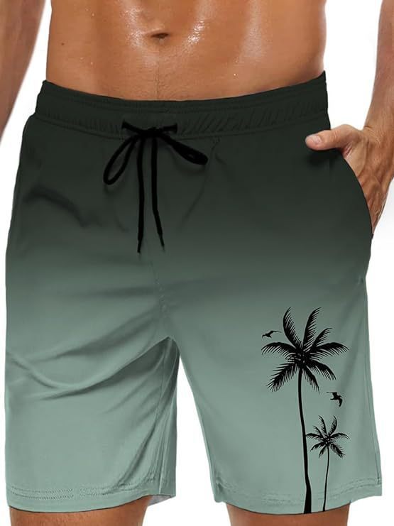 Hawaiian Series 3D Printed Summer Loose Beach Pants