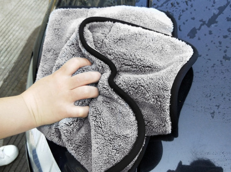 Microfiber Car Wash Towel Absorbent Car Supplies Cleaning Cloth