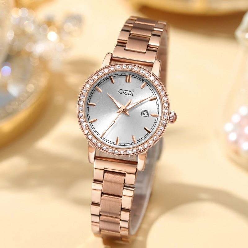 Women's Stainless Steel Quartz Watch