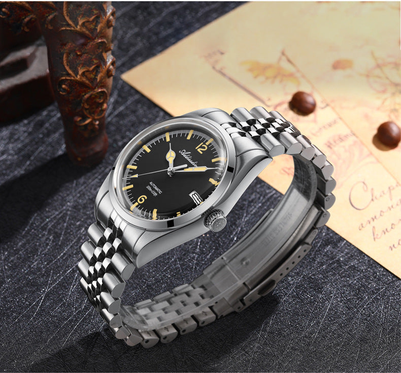 316L Stainless Steel Automatic Mechanical Watch