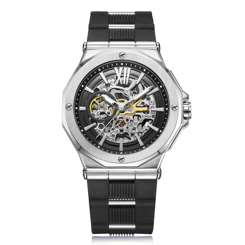 Automatic hollow male waterproof mechanical watch