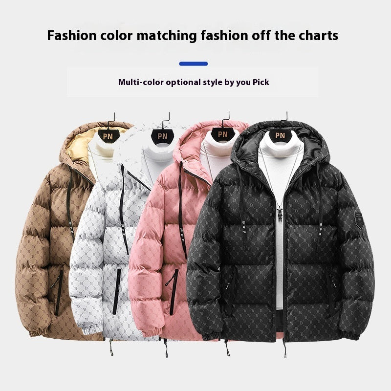 Bread Coat Cotton-padded Coat Thickened Thermal Zipper