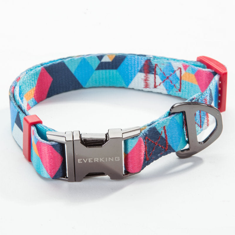 Pet leash collar