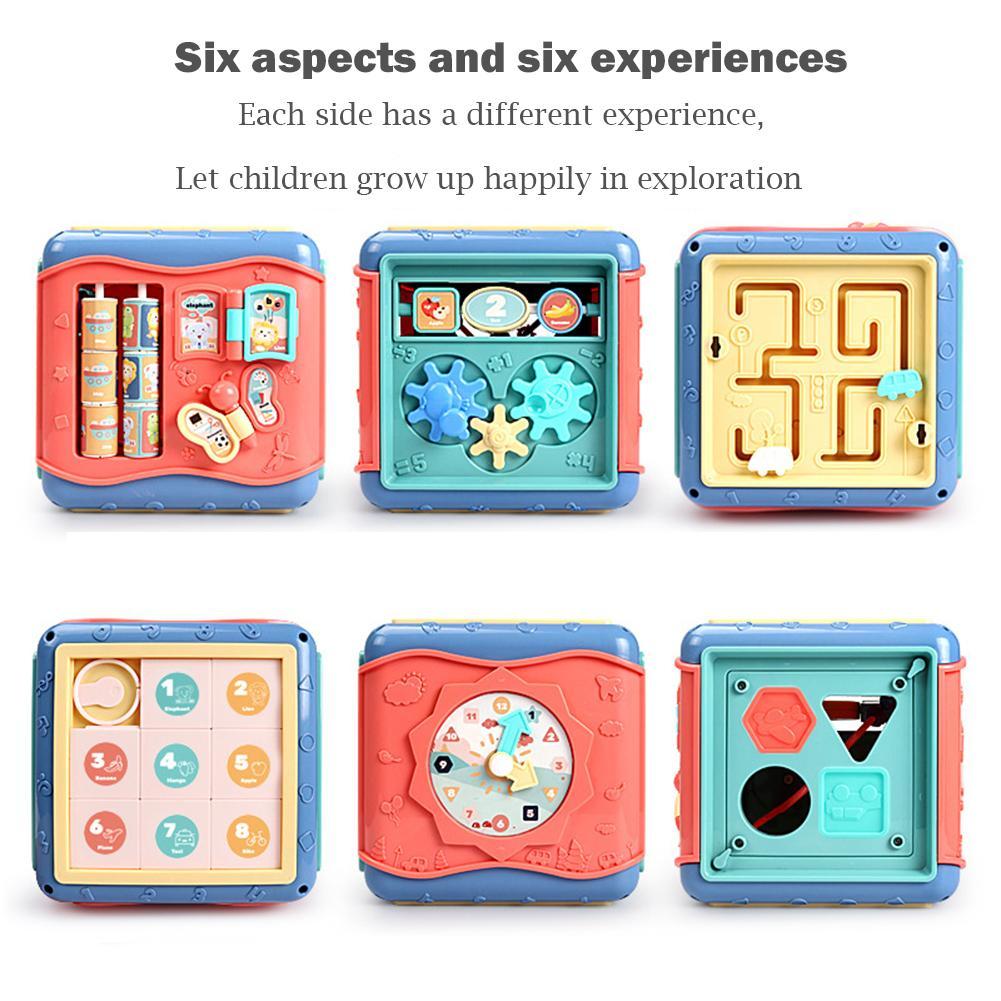 Baby hexahedron educational toys