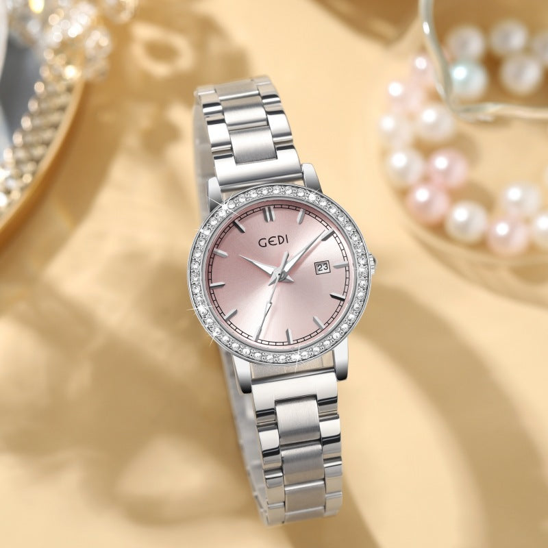 Women's Stainless Steel Quartz Watch