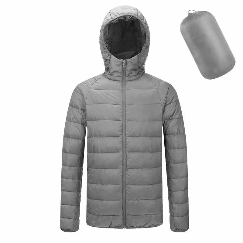 Fashion Men's Thick Hooded Cotton Jacket