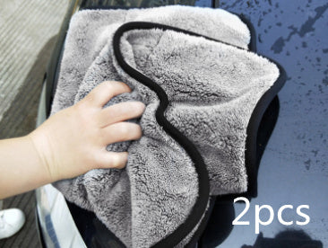 Microfiber Car Wash Towel Absorbent Car Supplies Cleaning Cloth