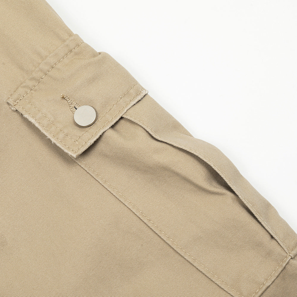 Worn-out Tooling Men Trousers High Street Design Sense