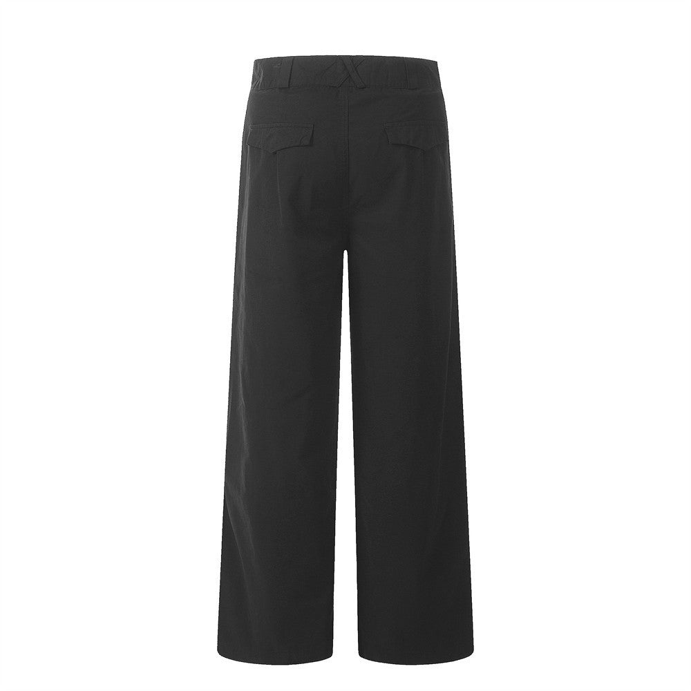 Fashion Brand Loose-fitting Wide-leg Trousers Men's Design