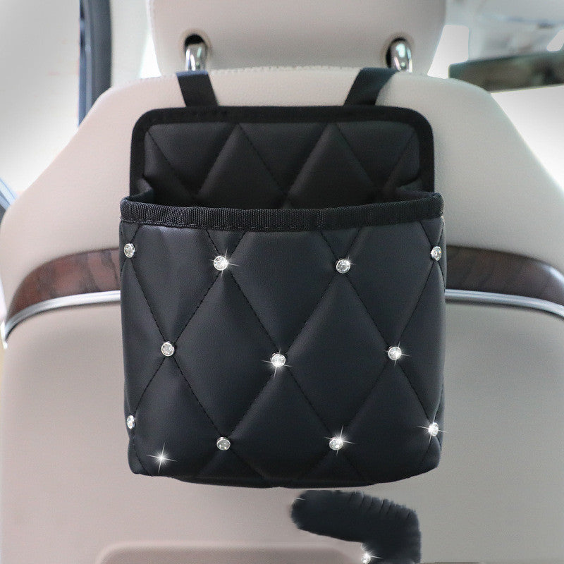 Car Storage Holder Car Seat Storage Organizer Holder Auto Interior Stowing Tidying Car Middle Organizer