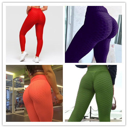 Women Booty Lifting Scrunch Leggings Without Pocket