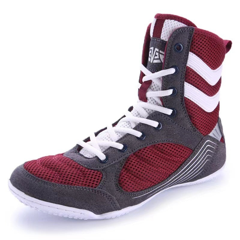 Boxing Shoe Men's Wrestling Shoes Fitness Indoor Fitness