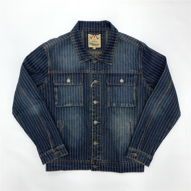 Denim Jacket Men's Cotton Baggy Coat