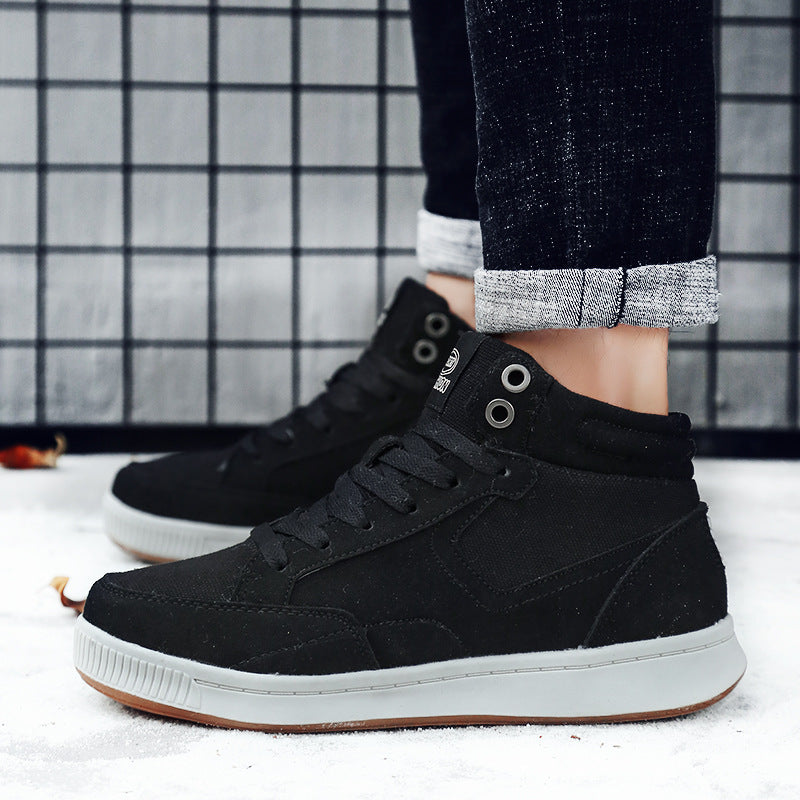 Men's Autumn And Winter High-top Sports Shoes