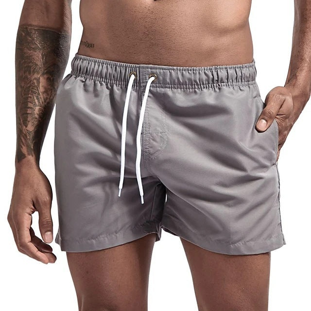 Casual Candy-colored Men's Beach Shorts