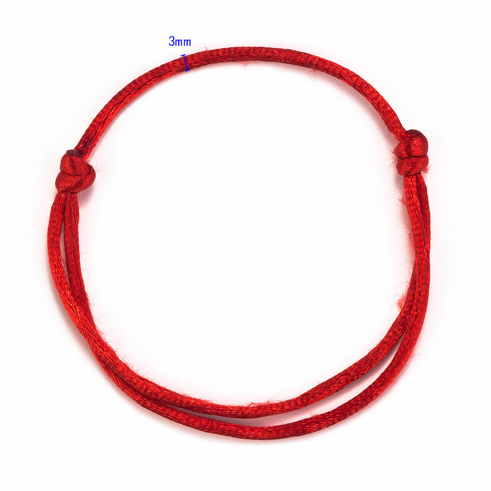 Hand-woven This Animal Year Red Rope Bracelet