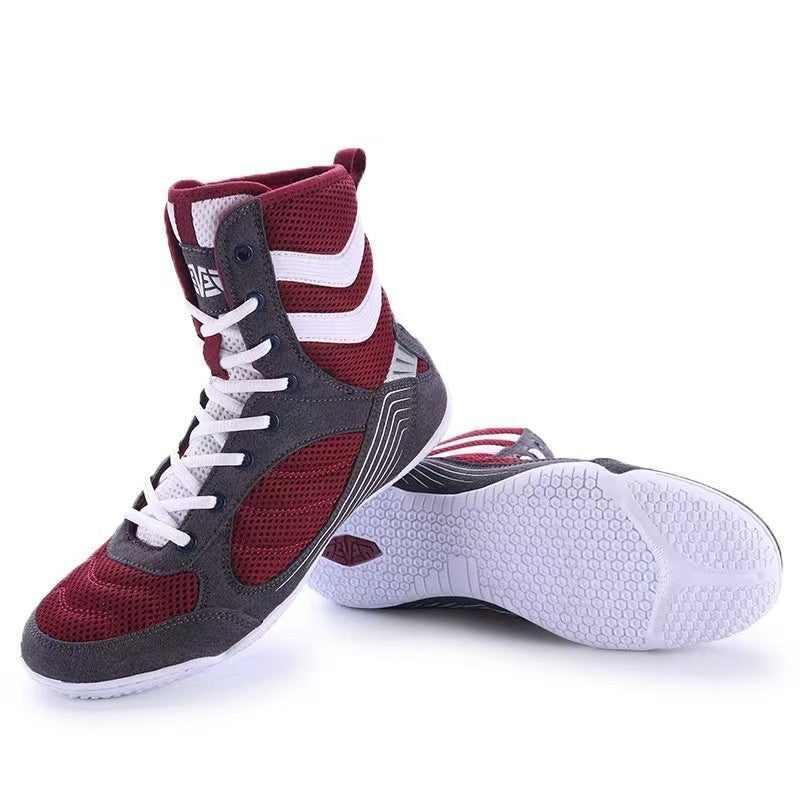 Boxing Shoe Men's Wrestling Shoes Fitness Indoor Fitness