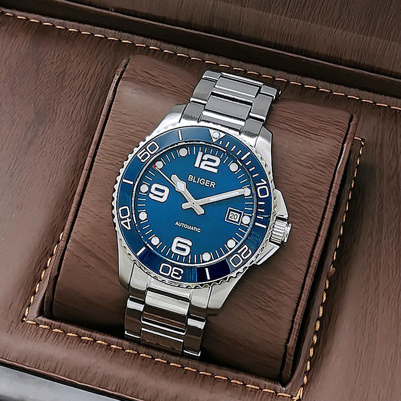 Automatic mechanical watch waterproof watch