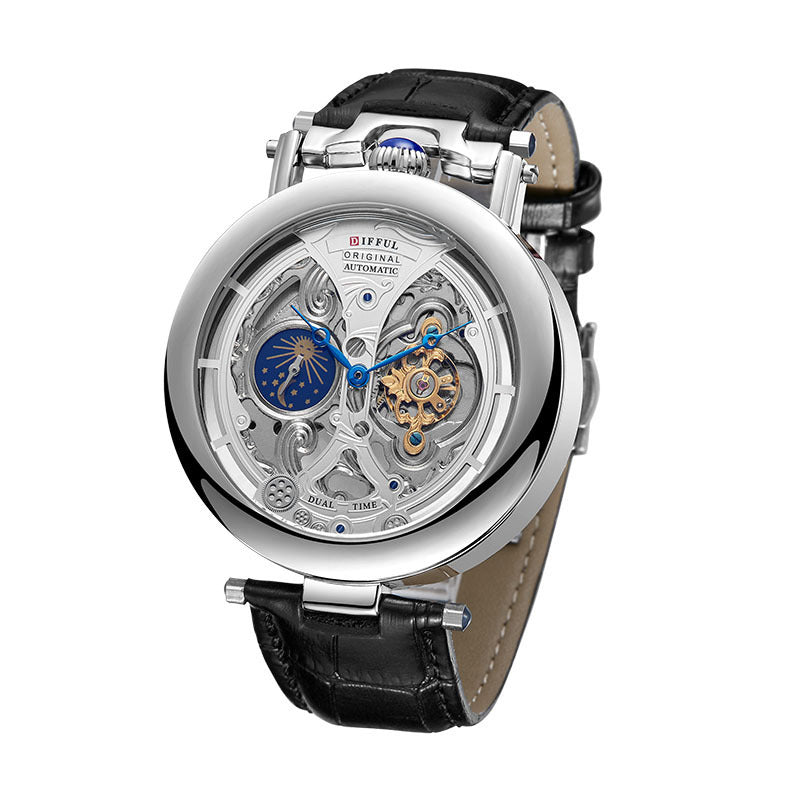 Hollow Bottom True Tourbillon Waterproof Automatic Machine