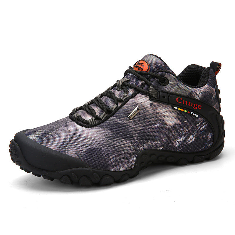 Camouflage Outdoor Climbing Boots Foreign Trade Men's Sports Camping Climbing Boots