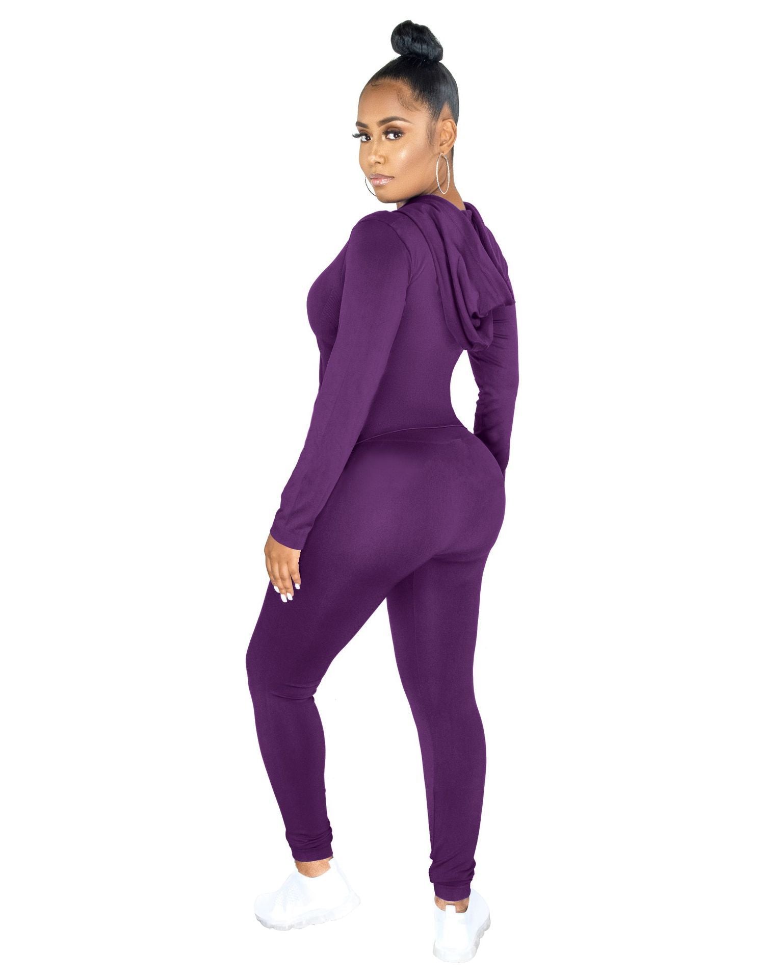 Autumn Chic Slim Fit Long Sleeve Jogging Suit