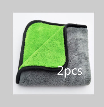 Microfiber Car Wash Towel Absorbent Car Supplies Cleaning Cloth